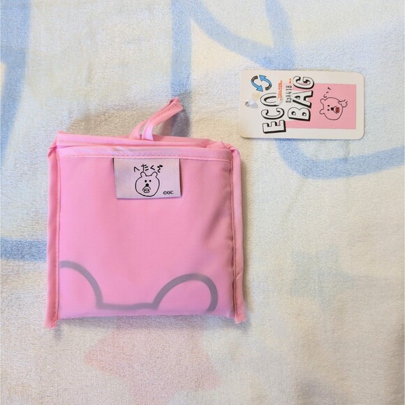 Hetakusokuma Okutani Corporation Pink Bear Eco Bag - Picture 1 of 3